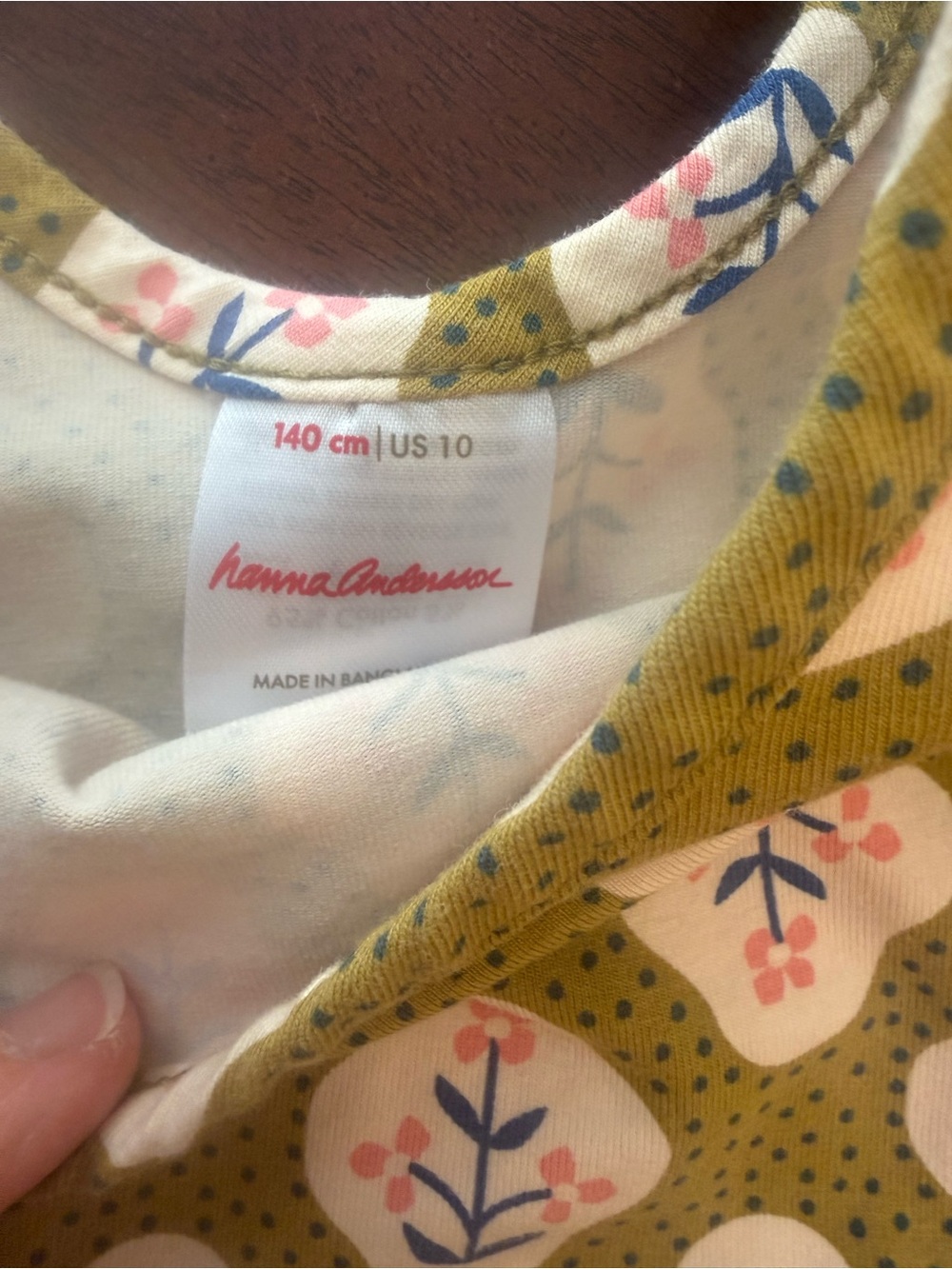 Hanna Anderson girls dress